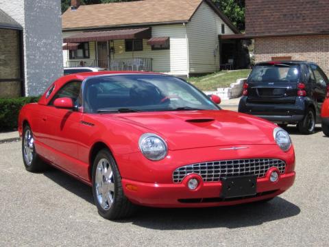 Torch Red Ford Thunderbird Premium Roadster.  Click to enlarge.
