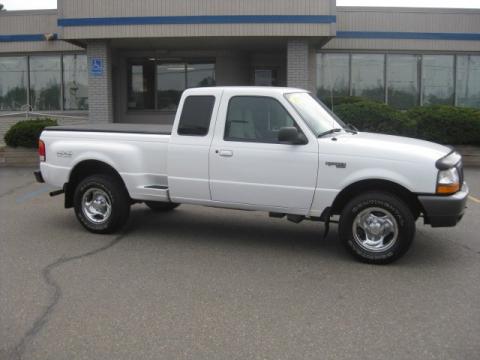 Oxford White Ford Ranger XLT Extended Cab 4x4.  Click to enlarge.