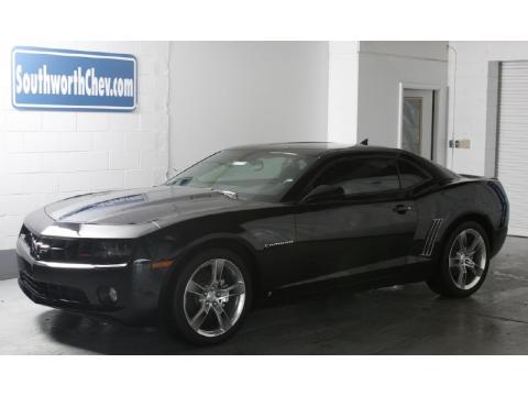 Black Chevrolet Camaro LT/RS Coupe.  Click to enlarge.