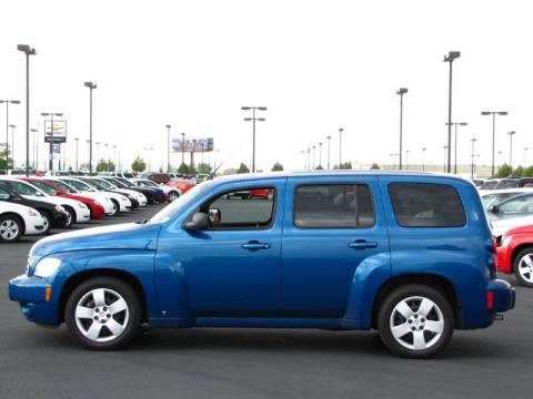 Aqua Blue Metallic Chevrolet HHR LS.  Click to enlarge.