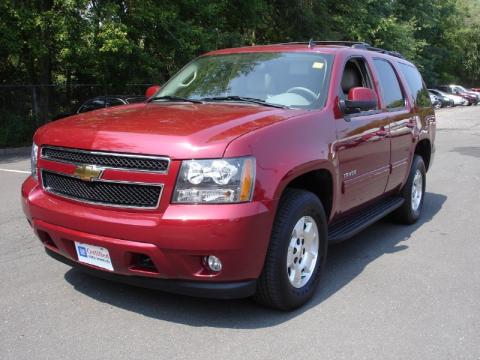 Red Jewel Tintcoat Chevrolet Tahoe LT 4x4.  Click to enlarge.