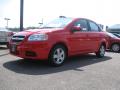2010 Chevrolet Aveo LS Sedan Victory Red