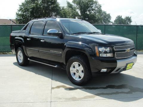 Black Chevrolet Avalanche Z71.  Click to enlarge.