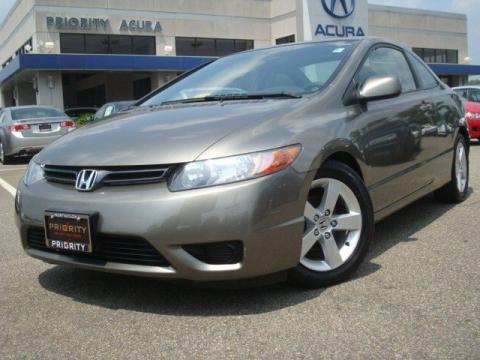 Galaxy Gray Metallic Honda Civic EX Coupe.  Click to enlarge.