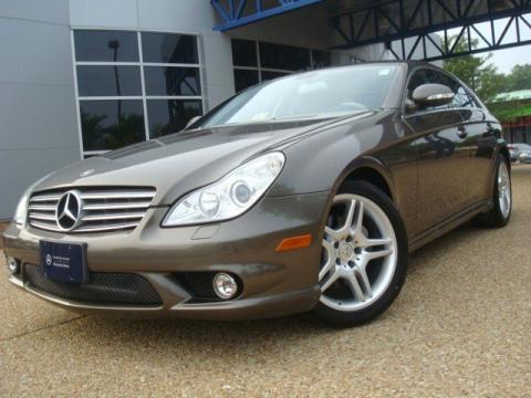 Indium Grey Metallic Mercedes-Benz CLS 550.  Click to enlarge.