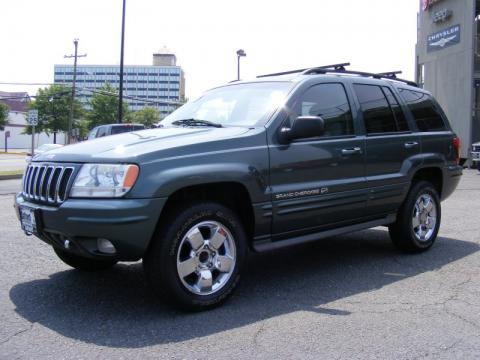 Onyx Green Pearlcoat Jeep Grand Cherokee Overland 4x4.  Click to enlarge.