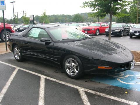 Black Pontiac Firebird Coupe.  Click to enlarge.