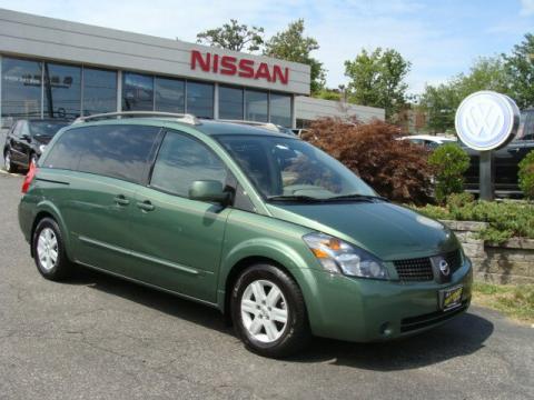 Green Tea Metallic Nissan Quest 3.5 S.  Click to enlarge.