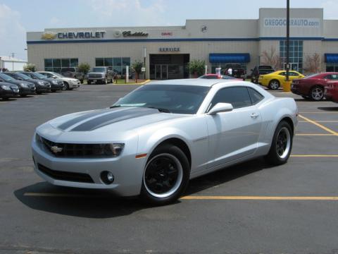 Silver Ice Metallic Chevrolet Camaro LT Coupe.  Click to enlarge.