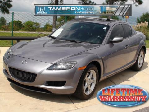 Titanium Gray Metallic Mazda RX-8 Sport.  Click to enlarge.