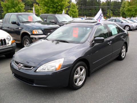 Graphite Pearl Honda Accord EX Sedan.  Click to enlarge.