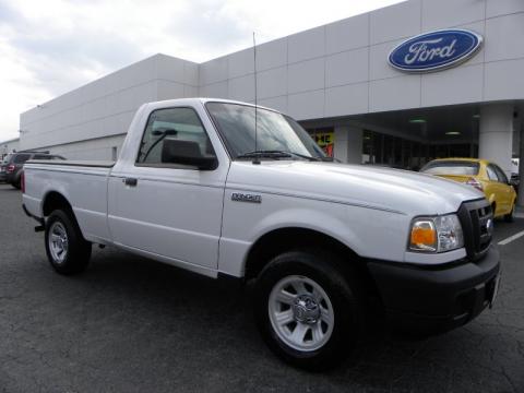 Oxford White Ford Ranger XL Regular Cab.  Click to enlarge.