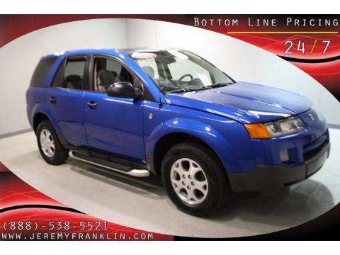 Bright Blue Saturn VUE V6 AWD.  Click to enlarge.