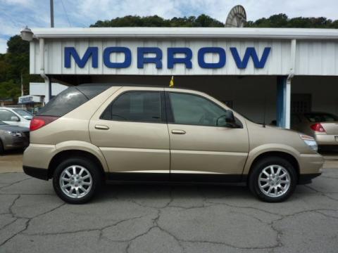 Cashmere Metallic Buick Rendezvous CX.  Click to enlarge.
