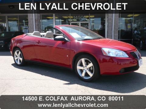 Used 2007 Pontiac G6 GT Convertible for Sale - Stock #G5775 ...