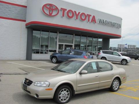 Sunlit Sand Metallic Nissan Maxima GLE.  Click to enlarge.