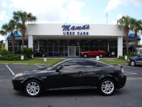 Black Pearl Hyundai Tiburon GS.  Click to enlarge.