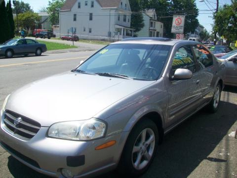 Sunlit Sand Metallic Nissan Maxima GLE.  Click to enlarge.