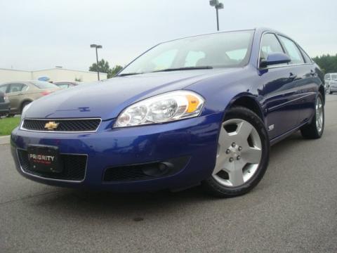 Laser Blue Metallic Chevrolet Impala SS.  Click to enlarge.