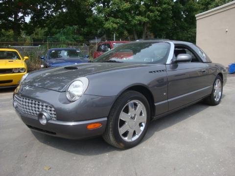 Mountain Shadow Grey Ford Thunderbird Premium Roadster.  Click to enlarge.
