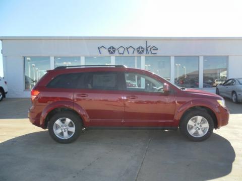 Inferno Red Crystal Pearl Coat Dodge Journey SXT.  Click to enlarge.