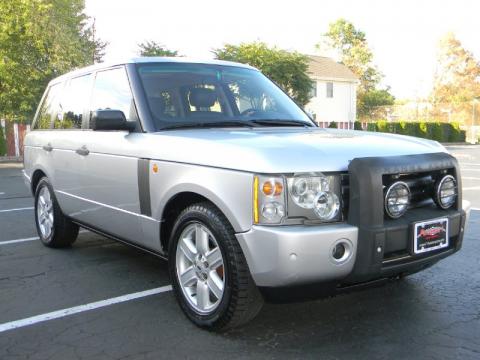 Zambezi Silver Metallic Land Rover Range Rover HSE.  Click to enlarge.