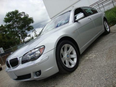 Titanium Silver Metallic BMW 7 Series 750Li Sedan.  Click to enlarge.
