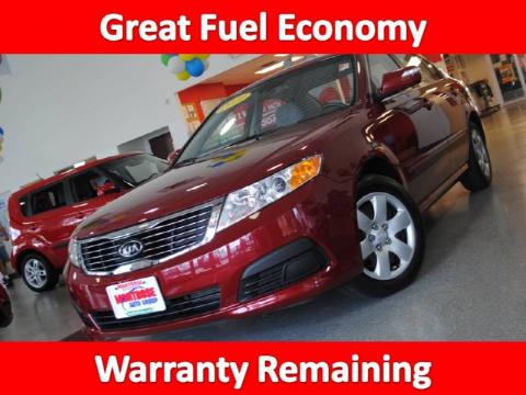 Spicy Red Kia Optima LX.  Click to enlarge.