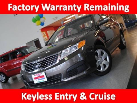 Metal Bronze Kia Optima LX.  Click to enlarge.