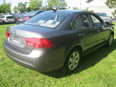Platinum Graphite Kia Optima LX.  Click to enlarge.