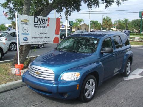 Aqua Blue Metallic Chevrolet HHR LS.  Click to enlarge.