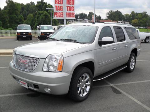 Pure Silver Metallic GMC Yukon XL Denali AWD.  Click to enlarge.