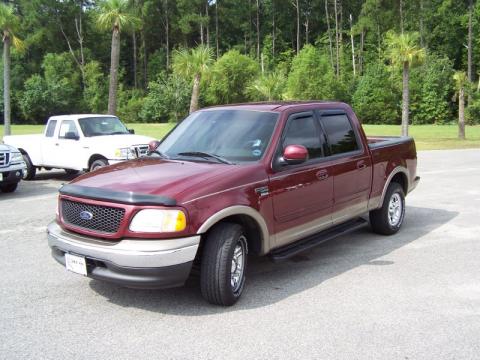 Burgundy Red Metallic Ford F150 Lariat SuperCrew.  Click to enlarge.