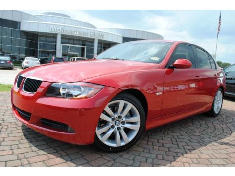Crimson Red BMW 3 Series 328i Sedan.  Click to enlarge.