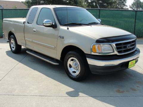 Harvest Gold Metallic Ford F150 XLT Extended Cab.  Click to enlarge.