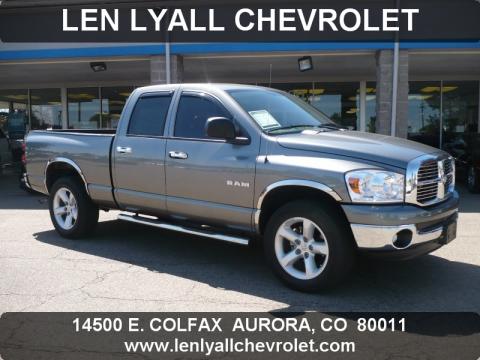 Mineral Gray Metallic Dodge Ram 1500 ST Quad Cab 4x4.  Click to enlarge.