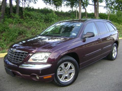 Deep Molten Red Pearl Chrysler Pacifica AWD.  Click to enlarge.