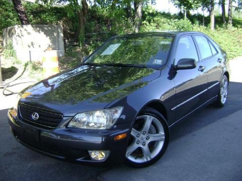 Graphite Gray Pearl Lexus IS 300.  Click to enlarge.