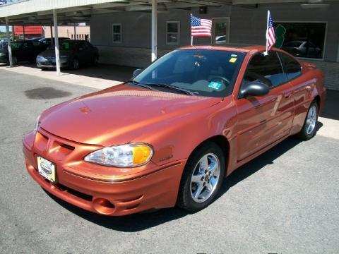 Fusion Orange Metallic Pontiac Grand Am GT Coupe.  Click to enlarge.