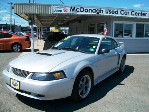 Satin Silver Metallic Ford Mustang GT Coupe.  Click to enlarge.