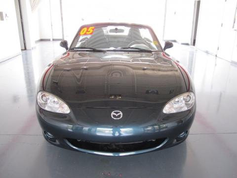Nordic Green Mazda MX-5 Miata Roadster.  Click to enlarge.
