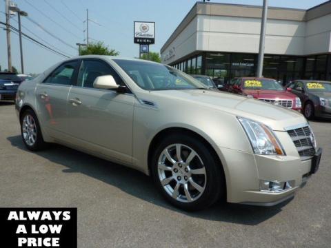 Gold Mist Cadillac CTS 4 AWD Sedan.  Click to enlarge.