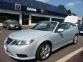 2009 Saab 9-3 2.0T Convertible Snow Silver Metallic