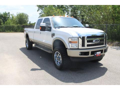 Oxford White Ford F350 Super Duty King Ranch Crew Cab 4x4.  Click to enlarge.