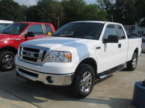 Oxford White Ford F150 XLT SuperCab 4x4.  Click to enlarge.
