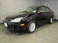 2007 Ford Focus ZX4 SE Sedan Pitch Black