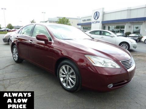 Royal Ruby Red Metallic Lexus ES 350.  Click to enlarge.