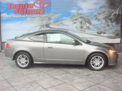 Magnesium Gray Metallic Acura RSX Sports Coupe.  Click to enlarge.