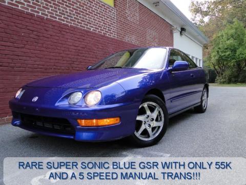 Supersonic Blue Pearl Acura Integra GS-R Coupe.  Click to enlarge.