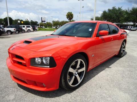 HEMI Orange Pearl Dodge Charger SRT-8 Super Bee.  Click to enlarge.